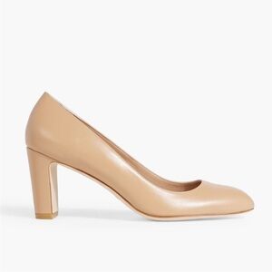 Stuart Weitzman Nude Leather ChicPump Size 12